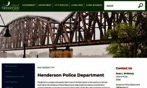 Hendersonkypolice.com thumbnail
