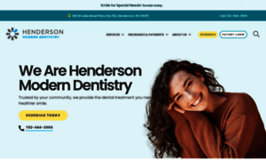 Hendersonmoderndentistry.com thumbnail