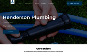 Hendersonplumbingupstate.com thumbnail