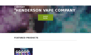 Hendersonvapecompany.com thumbnail