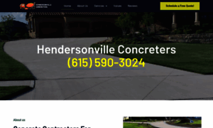 Hendersonvilleconcreters.com thumbnail