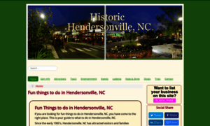 Hendersonvillencvisitors.com thumbnail