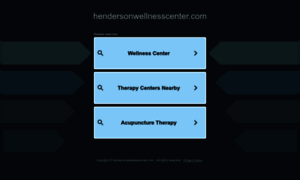 Hendersonwellnesscenter.com thumbnail