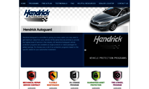 Hendrickautoguard.com thumbnail