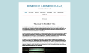Hendrickslaw.com thumbnail