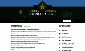 Hendrysheriff.org thumbnail