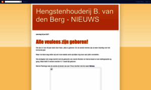 Hengstenhouderijbvandenberg.blogspot.nl thumbnail