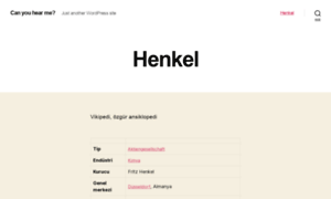 Henkel-cee.com thumbnail