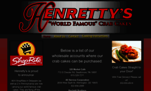 Henrettyscrabcakes.com thumbnail