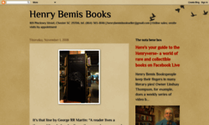 Henrybemisbookseller.blogspot.com thumbnail