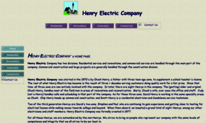 Henryelectric.net thumbnail