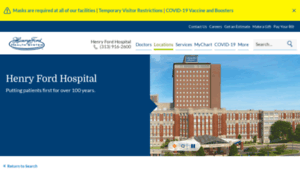 Henryfordhospital.org thumbnail