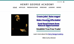 Henrygeorgeacademy.org thumbnail