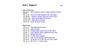 Henryhoggard.co.uk thumbnail