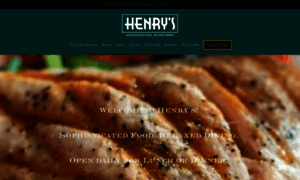 Henrysrestaurant.com thumbnail