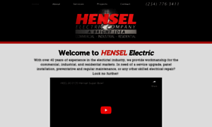 Henselelectric.com thumbnail