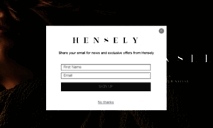 Hensely.com thumbnail