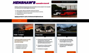 Henshaws-coaches.co.uk thumbnail