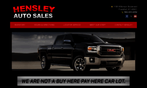 Hensleyautosalesfrankfort.com thumbnail