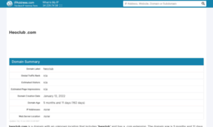 Heoclub.com.websitetrafficspy.com thumbnail