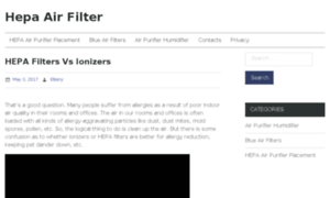 Hepa-air-filter.com thumbnail