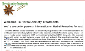 Herbal-anxiety-treatments.com thumbnail