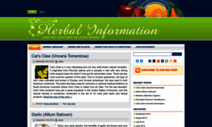 Herbal-information.com thumbnail