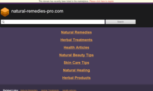Herbal-store.natural-remedies-pro.com thumbnail