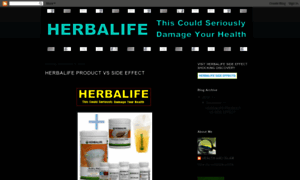 Herbalife-product-sideeffect.blogspot.in thumbnail