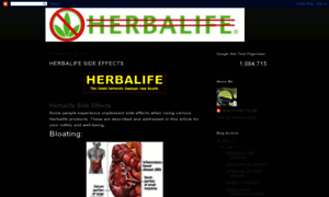 Herbalife-sideeffects.blogspot.com thumbnail