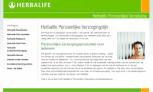Herbalifepersoonlijkeverzorging.nl thumbnail