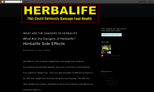 Herbalifes-danger.blogspot.in thumbnail