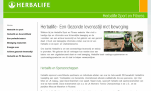Herbalifesportenfitness.nl thumbnail