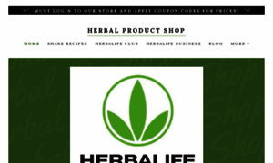 Herbalproductshop.com thumbnail