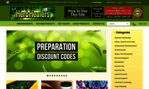 Herbhealers.com thumbnail