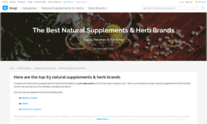 Herbs-herbal-supplements.knoji.com thumbnail