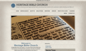 Heritage-bible-church.com thumbnail