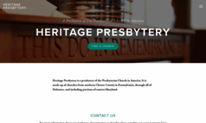 Heritage-presbytery.org thumbnail