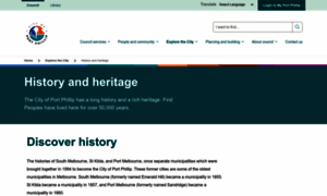 Heritage.portphillip.vic.gov.au thumbnail
