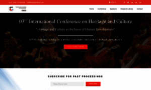 Heritageandcultureconference.globalacademicresearchinstitute.com thumbnail
