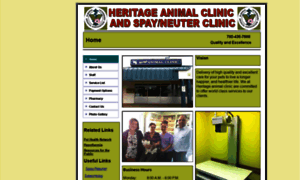 Heritageanimalclinic.ca thumbnail