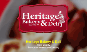 Heritagebakeryanddeli.ca thumbnail