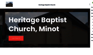 Heritagebaptistminot.org thumbnail