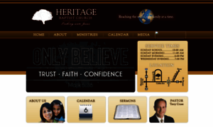 Heritagebaptistnc.com thumbnail