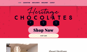 Heritagechocolateshop.com thumbnail