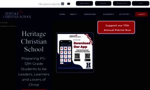 Heritagechristianschool.com thumbnail
