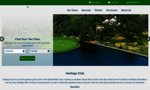 Heritageclubmyrtlebeach.com thumbnail