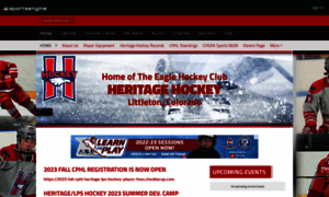 Heritageeagleshockey.com thumbnail