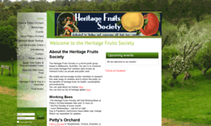 Heritagefruitssociety.org thumbnail