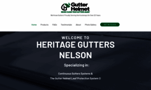 Heritageguttersnelson.com thumbnail